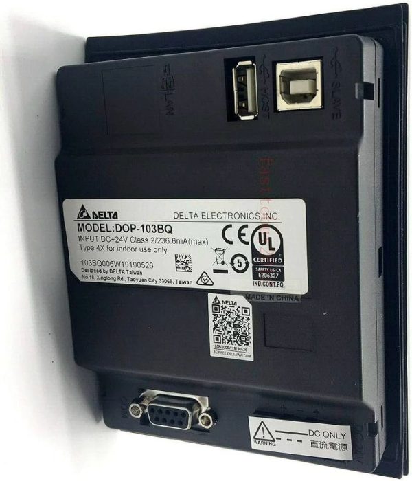 DOP-103WQ - Delta 4.3 HMI Ethernet