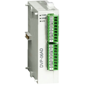 DVP06AD-S DVPO6AD-S - Delta Analog Input Module